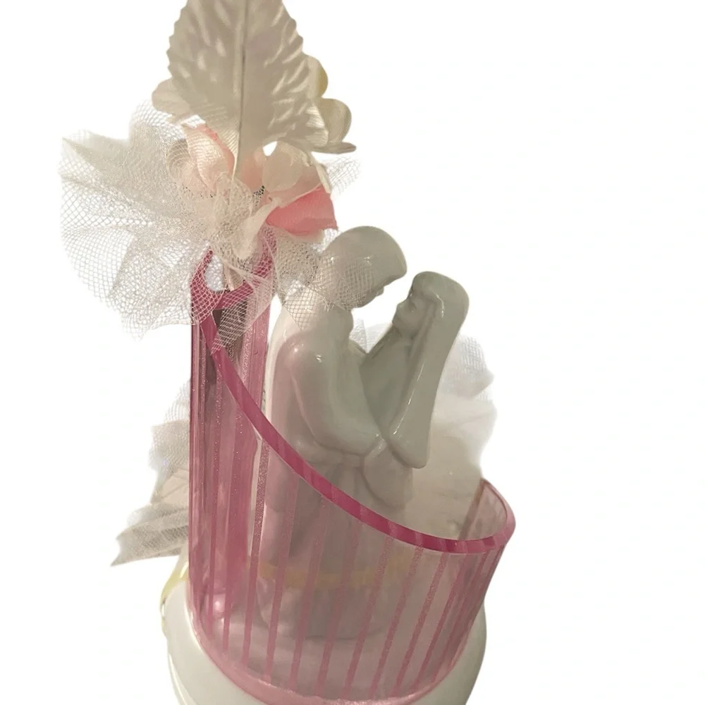 Wedding cake topper Wilton vintage New Man and Woman in Love